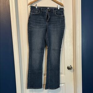 Lee Blue Flare Wide Leg Jeans